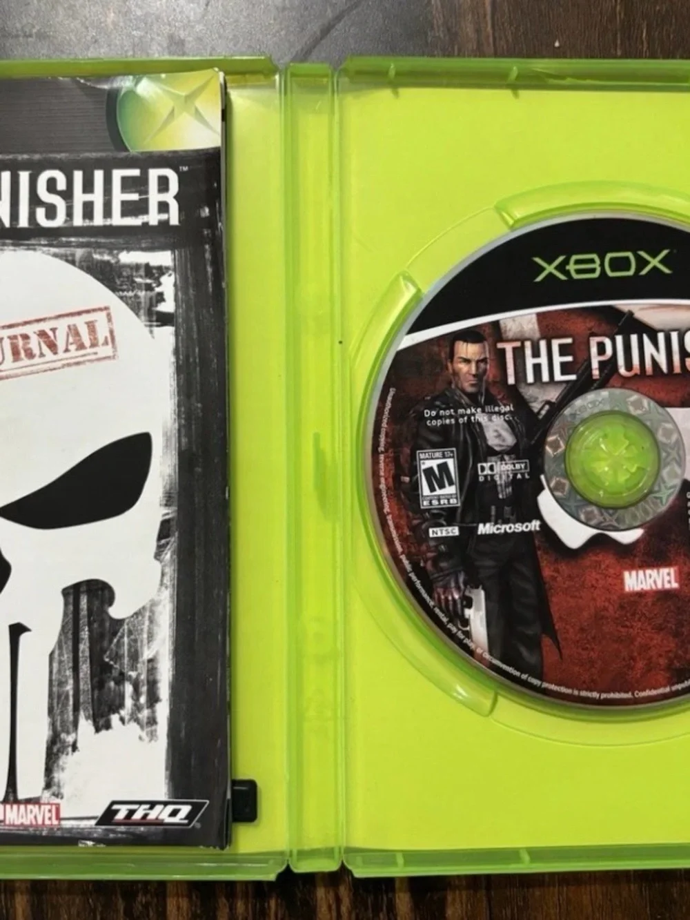 The Punisher (Microsoft Xbox, 2005) Complete Tested Working
